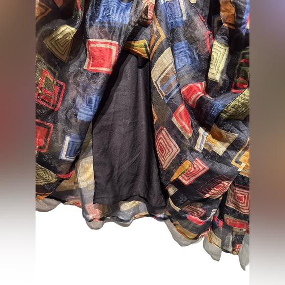 Vintage Dramatically Wide Legged Lined Palazzo Pants - Picture 4 of 8